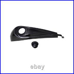 Carbon Fiber Dash Gas Fuel Tank Panel Cover for Harley Ultra Limited FLHX FLHXS