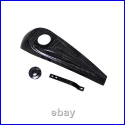 Carbon Fiber Dash Gas Fuel Tank Panel Cover for Harley Ultra Limited FLHX FLHXS