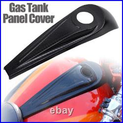 Carbon Fiber Dash Gas Tank Panel Cover For 08-21Harley Electra Road Street Glide