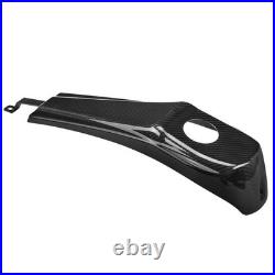 Carbon Fiber Dash Insert Fuel Console Gas Tank Cap For Harley Street Glide FLHX