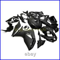 Carbon Fiber Fairing Kit +Tank Cover +Bolts for Suzuki GSXR1000 2009-2016 Black