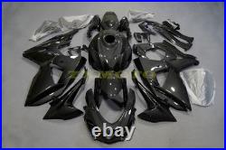 Carbon Fiber Fairing Kit +Tank Cover +Bolts for Suzuki GSXR1000 2009-2016 Black
