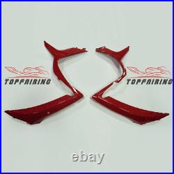 Carbon Fiber Fairing Kit +Tank Cover for SUZUKI GSXR600/750 2006 2007 Red Black