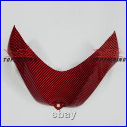 Carbon Fiber Fairing Kit +Tank Cover for SUZUKI GSXR600/750 2006 2007 Red Black