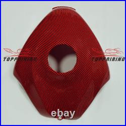 Carbon Fiber Fairing Kit +Tank Cover for SUZUKI GSXR600/750 2006 2007 Red Black