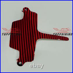 Carbon Fiber Fairing Kit +Tank Cover for SUZUKI GSXR600/750 2006 2007 Red Black