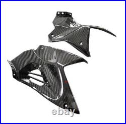 Carbon Fiber For KAWASAKI NINJA H2 2014-2023 Motorcycle Front Tank Side Cover
