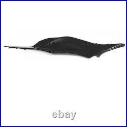 Carbon Fiber Front Side Gas Tank Driver Seat Fairing For Kawasaki ZX6R 2013-2018