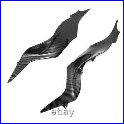 Carbon Fiber Front Side Gas Tank Driver Seat Fairing For Kawasaki ZX6R 2013-2018