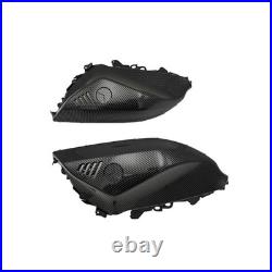 Carbon Fiber Front Tank Gas Side Frame Fairing Cowl For Yamaha YZF R7 2021-2024