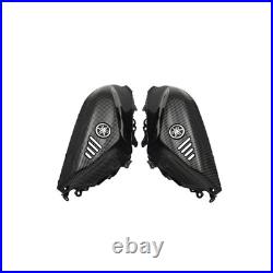 Carbon Fiber Front Tank Gas Side Frame Fairing Cowl For Yamaha YZF R7 2021-2024