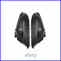 Carbon Fiber Front Tank Gas Side Frame Fairing Cowl For Yamaha YZF R7 2021-2024