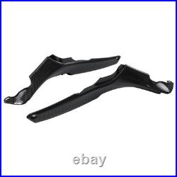 Carbon Fiber Front Tank Side Seat Cover Fairing Cowl For Yamaha YZF R7 2021-2024