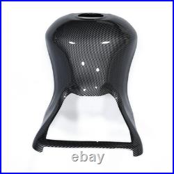 Carbon Fiber Fuel Gas Tank Cover Fairing For Kawasaki Ninja ZX14R 06-11 ZZR1400