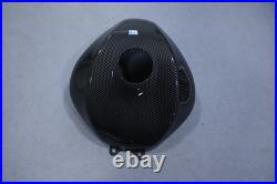 Carbon Fiber Fuel Gas Tank Cowl Black Cover For Kawasaki Ninja ZX10R 2004 2005