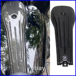 Carbon Fiber Fuel Gas Tank Dash Console Cover for Harley 2025 2026 Breakout FXBR