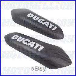 Carbon Fiber Fuel Gas Tank Sliders Protector Panigale 899 959 1199 1299 S R