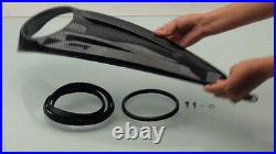 Carbon Fiber Fuel Tank Console Cover Fit for Harley Street Glide FLHX/I 2024-26