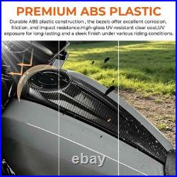 Carbon Fiber Fuel Tank Console Cover Fit for Harley Street Glide FLHX/I 2024-26