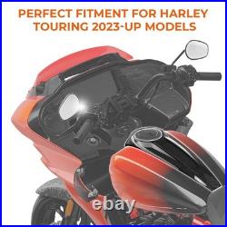 Carbon Fiber Fuel Tank Console Cover Fit for Harley Street Glide FLHX/I 2024-26