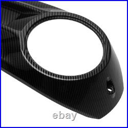 Carbon Fiber Fuel Tank Console Cover Fit for Harley Street Glide FLHX/I 2024-26