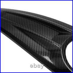 Carbon Fiber Fuel Tank Console Cover Fit for Harley Street Glide FLHX/I 2024-26