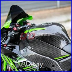 Carbon Fiber Fuel Tank Cover Protector Fairing For 2011-2026 Ninja ZX10R ZX10RR