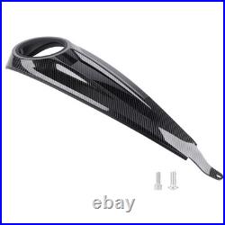 Carbon Fiber Fuel Tank Panel Cover For Harley Street Road Glide FLHX FLTRX 24-25