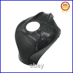 Carbon Fiber Fuel Tank Protective Cover ABS For Kawasaki Ninja ZX-10R 2011-2025