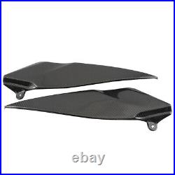 Carbon Fiber Fuel Tank Side Covers Panels Fairings For YAMAHA YZF R1 2007-2008