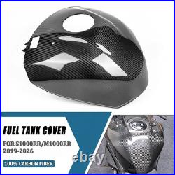 Carbon Fiber Full Tank Cover Tank Protector For 2019-2026 S1000RR M1000RR S1000R