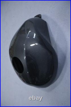 Carbon Fiber Gas Fuel Tank Cover Cowl Fairing For Kawasaki Ninja 650R 2009-2011