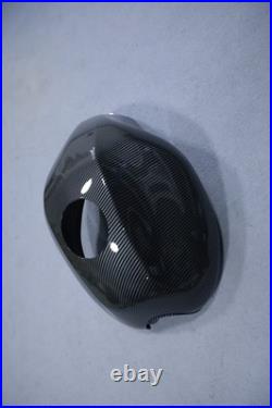 Carbon Fiber Gas Fuel Tank Cover Cowl Fairing For Kawasaki Ninja 650R 2009-2011