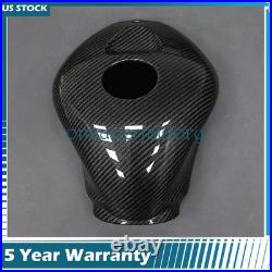 Carbon Fiber Gas Fuel Tank Cover For Kawasaki Ninja ZX6R ZX 6R ZX-6R 2005 2006