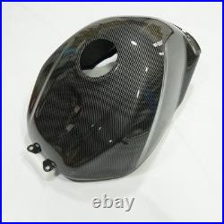 Carbon Fiber Gas Fuel Tank Cover For Kawasaki Ninja ZX6R ZX 6R ZX-6R 2005-2006