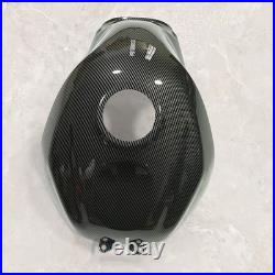 Carbon Fiber Gas Fuel Tank Cover For Kawasaki Ninja ZX6R ZX 6R ZX-6R 2005-2006