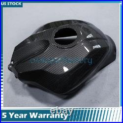 Carbon Fiber Gas Fuel Tank Cover For Yamaha YZF R1 YZF R1M YZFR1 YZF-R1M 2015-20