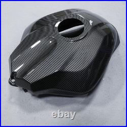 Carbon Fiber Gas Fuel Tank Cover For Yamaha YZF R1 YZF R1M YZFR1 YZF-R1M 2015-20