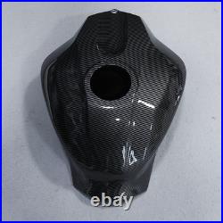 Carbon Fiber Gas Fuel Tank Cover For Yamaha YZF R1 YZF R1M YZFR1 YZF-R1M 2015-20