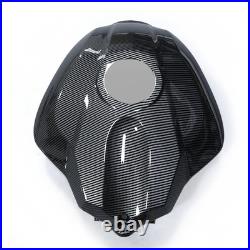 Carbon Fiber Gas Fuel Tank Cover For Yamaha YZF R1 YZF R1M YZFR1 YZF-R1M 2015-20