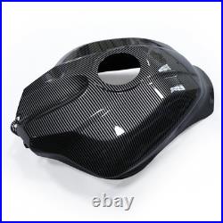 Carbon Fiber Gas Fuel Tank Cover For Yamaha YZF R1 YZF R1M YZFR1 YZF-R1M 2015-20