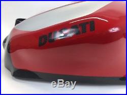 Carbon Fiber Gas Fuel Tank Cover Guard Ducati Panigale 899 1199