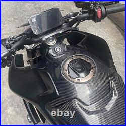 Carbon Fiber Gas Fuel Tank Cover Guard Fairing Protector Fit For CF-moto 800NK