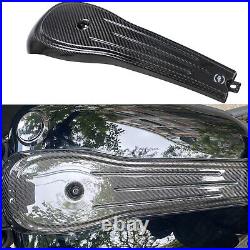 Carbon Fiber Gas Fuel Tank Dash Panel for Harley Softail Low Rider S/ST 2022 23