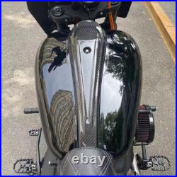 Carbon Fiber Gas Tank Console Cover for Harley 22-23 Low Rider S FXLRST FXRST