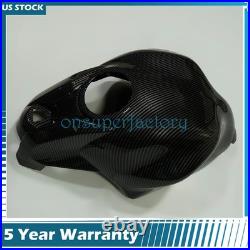 Carbon Fiber Gas Tank Cover Cowl Fairing For Kawasaki Ninja 650 2017-2026 EX650