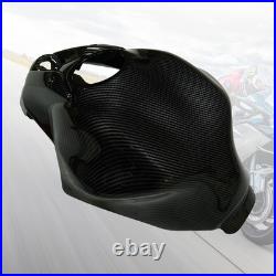 Carbon Fiber Gas Tank Cover Cowl Fairing For Kawasaki Ninja 650 2017-2026 EX650