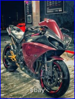 Carbon Fiber Gas Tank Cover Hybrid 09-2010-2011-2012-2013-2014 Yamaha Yzf R1