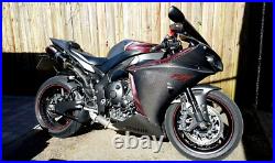 Carbon Fiber Gas Tank Cover Hybrid 09-2010-2011-2012-2013-2014 Yamaha Yzf R1