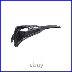 Carbon Fiber Gas Tank Dash Panel Console for Harley 13-17 Street Bob FXDB Black